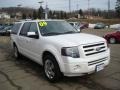 2009 White Platinum Tri-Coat Metallic Ford Expedition EL Limited 4x4  photo #6