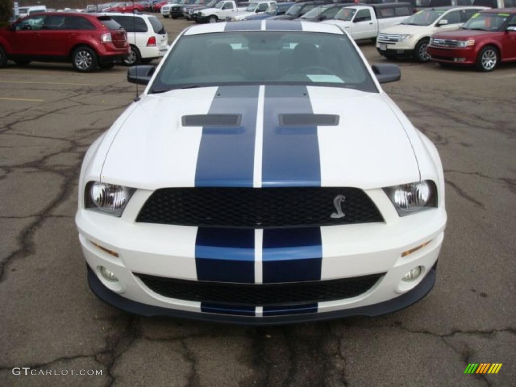 2007 Mustang Shelby GT500 Coupe - Performance White / Black Leather photo #10