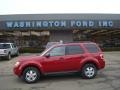 2009 Sangria Red Metallic Ford Escape XLT V6 4WD  photo #1
