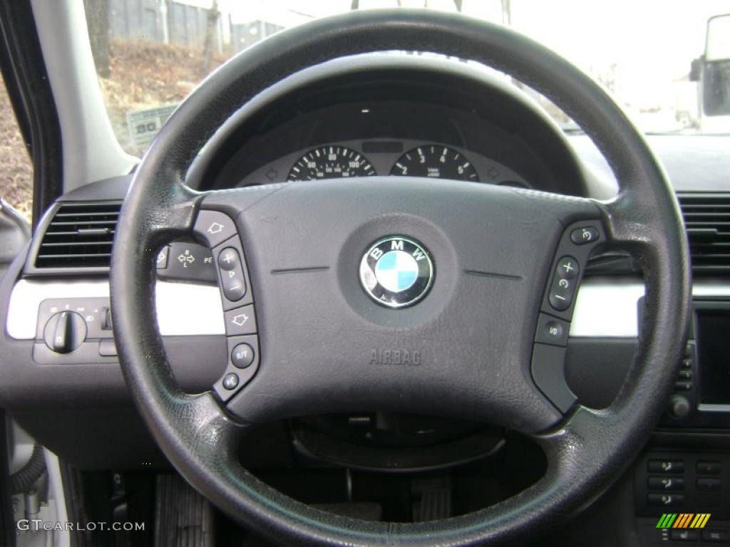 2004 3 Series 325xi Sedan - Titanium Silver Metallic / Black photo #24