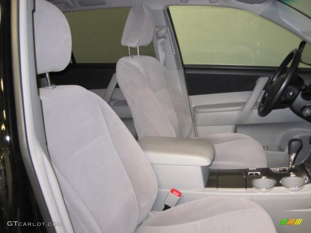 2009 Highlander V6 4WD - Black / Ash photo #9