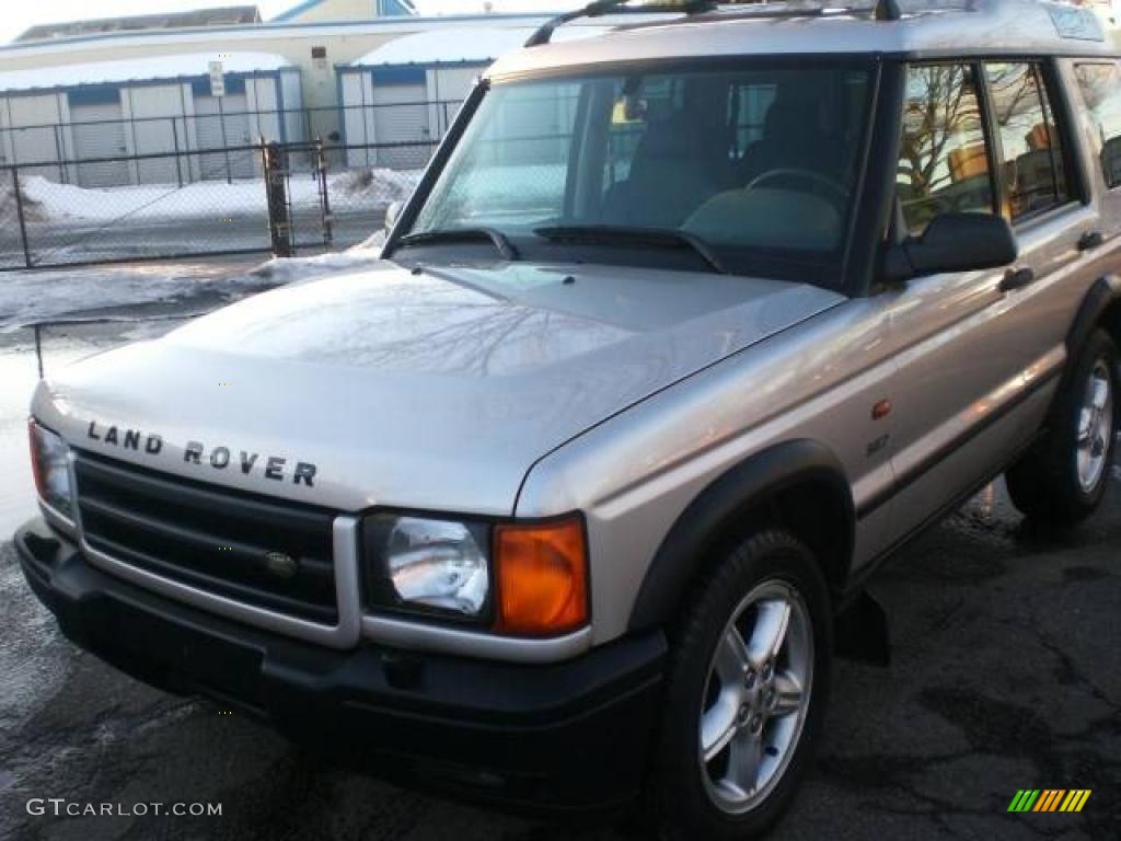 2001 Discovery II SE - Blenheim Silver Metallic / Smokestone Gray photo #2