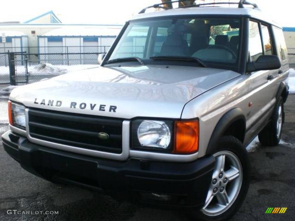 2001 Discovery II SE - Blenheim Silver Metallic / Smokestone Gray photo #4