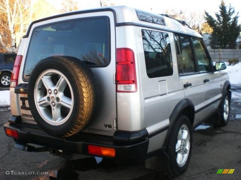 2001 Discovery II SE - Blenheim Silver Metallic / Smokestone Gray photo #9