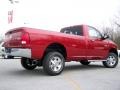 2010 Inferno Red Crystal Pearl Dodge Ram 2500 SLT Regular Cab 4x4  photo #7