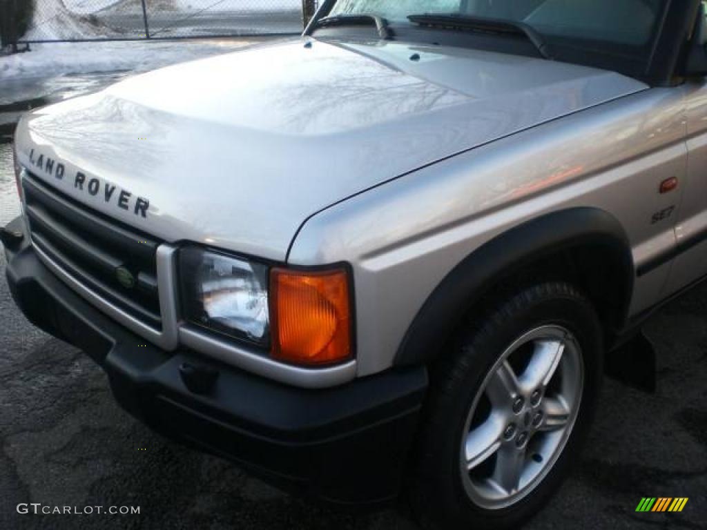 2001 Discovery II SE - Blenheim Silver Metallic / Smokestone Gray photo #13
