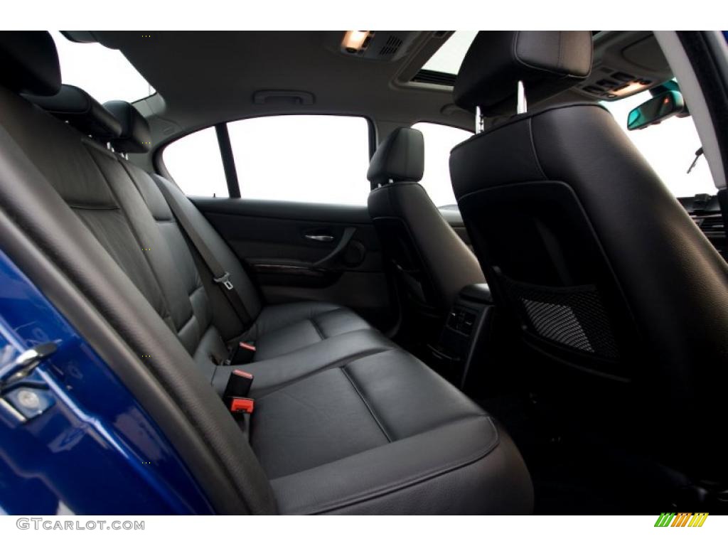 2008 3 Series 335xi Sedan - Montego Blue Metallic / Black photo #10