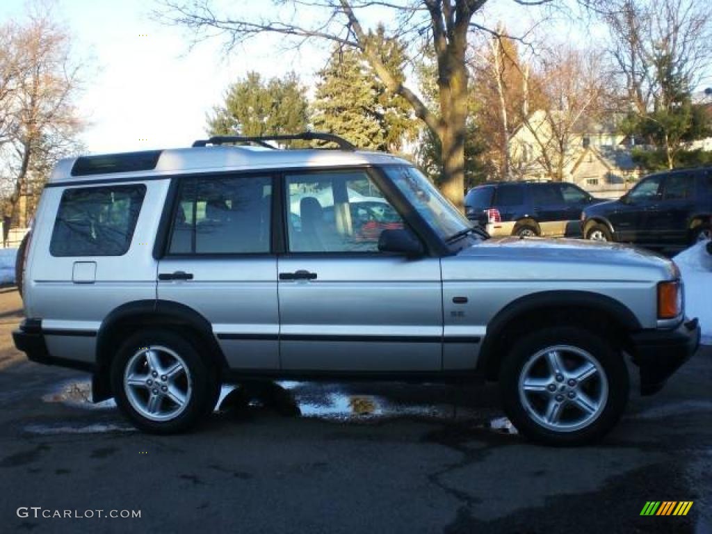 2001 Discovery II SE - Blenheim Silver Metallic / Smokestone Gray photo #24