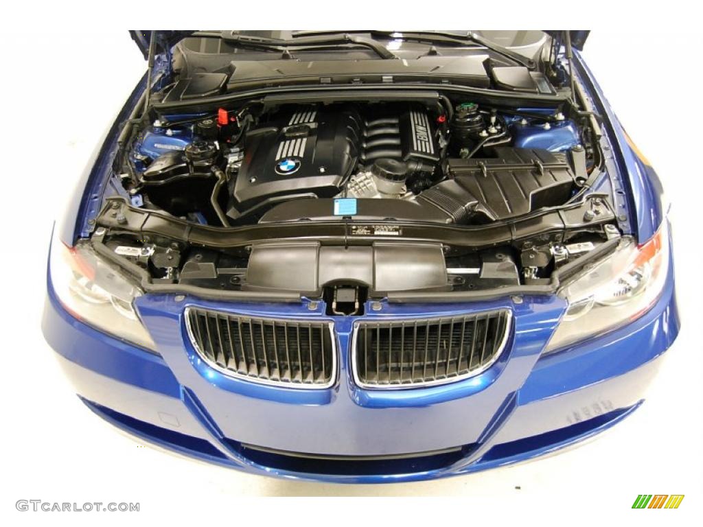 2007 3 Series 328i Sedan - Montego Blue Metallic / Grey photo #17