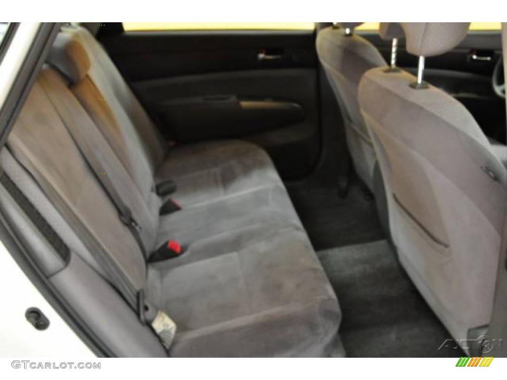 2005 Prius Hybrid - Super White / Gray/Burgundy photo #15