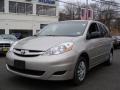 2008 Silver Shadow Pearl Toyota Sienna LE  photo #1