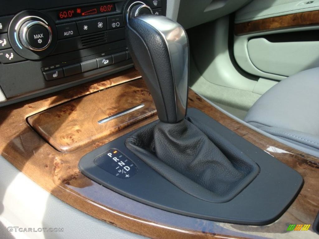 2007 3 Series 328xi Coupe - Titanium Silver Metallic / Grey photo #13