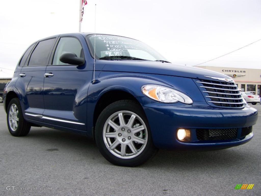 2010 PT Cruiser Classic - Deep Water Blue Pearl / Pastel Slate Gray photo #1