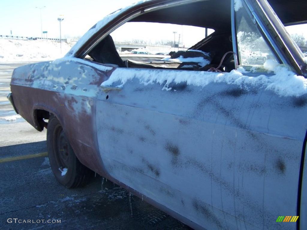 1966 Impala 2 Door Hardtop - Primer / Black photo #13