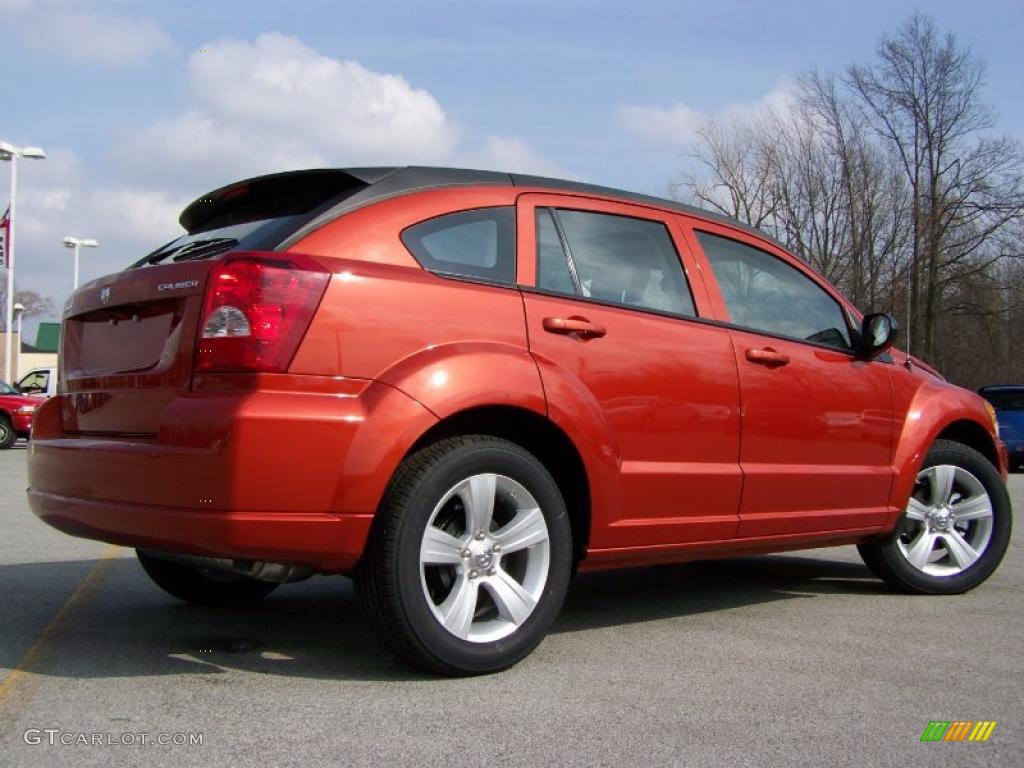 Sunburst Orange Pearl 2010 Dodge Caliber Mainstreet Exterior Photo #26944702