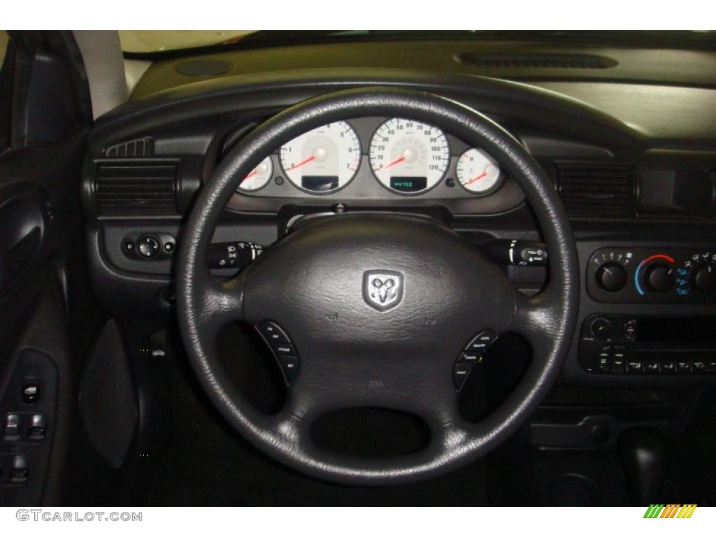 2006 Stratus SXT Sedan - Brilliant Black / Dark Slate Grey photo #17