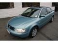Elegance Green Metallic - Passat GLS Sedan Photo No. 1