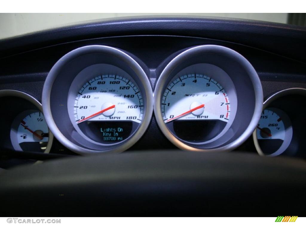 2007 Charger SRT-8 - Bright Silver Metallic / Dark Slate Gray/Light Slate Gray photo #38