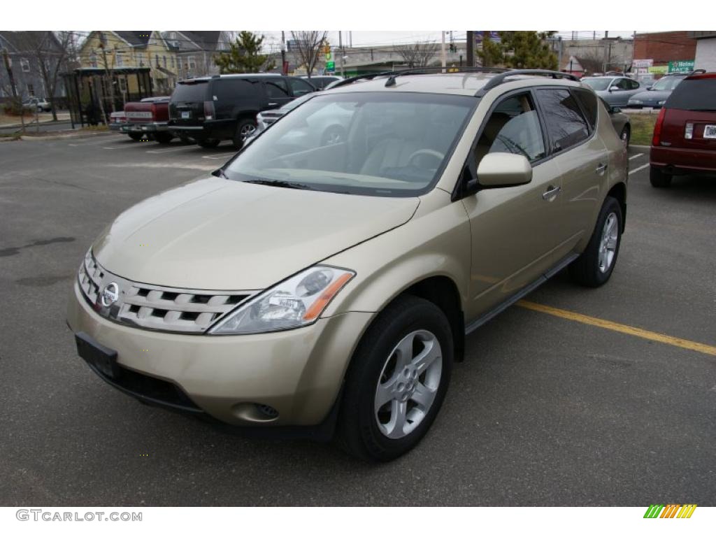 2005 Murano S AWD - Chardonnay Metallic / Cafe Latte photo #1