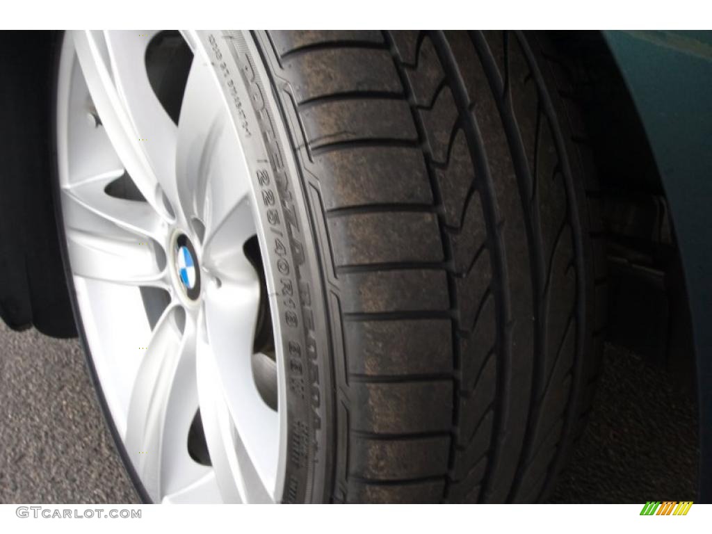 2007 3 Series 335i Coupe - Deep Green Metallic / Grey photo #16