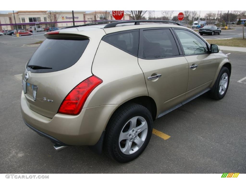 2005 Murano S AWD - Chardonnay Metallic / Cafe Latte photo #4