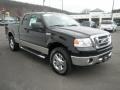 2008 Black Ford F150 XLT SuperCab 4x4  photo #3