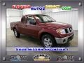 2008 Red Brawn Nissan Frontier SE V6 King Cab  photo #1