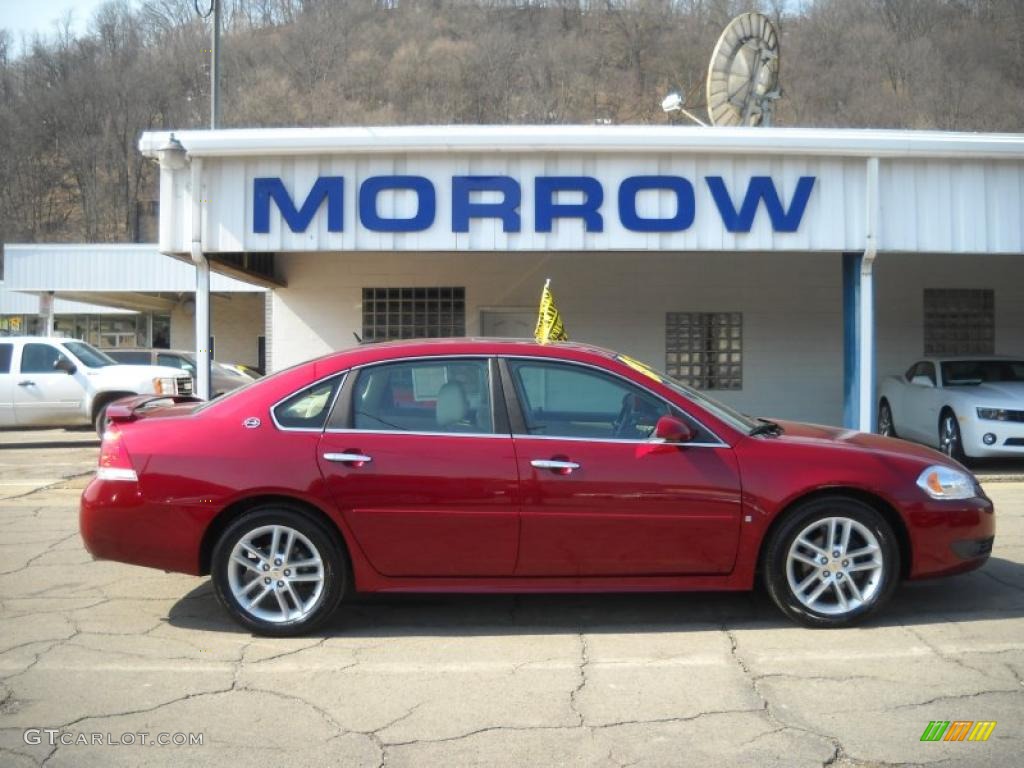 2009 Impala LTZ - Victory Red / Neutral photo #1