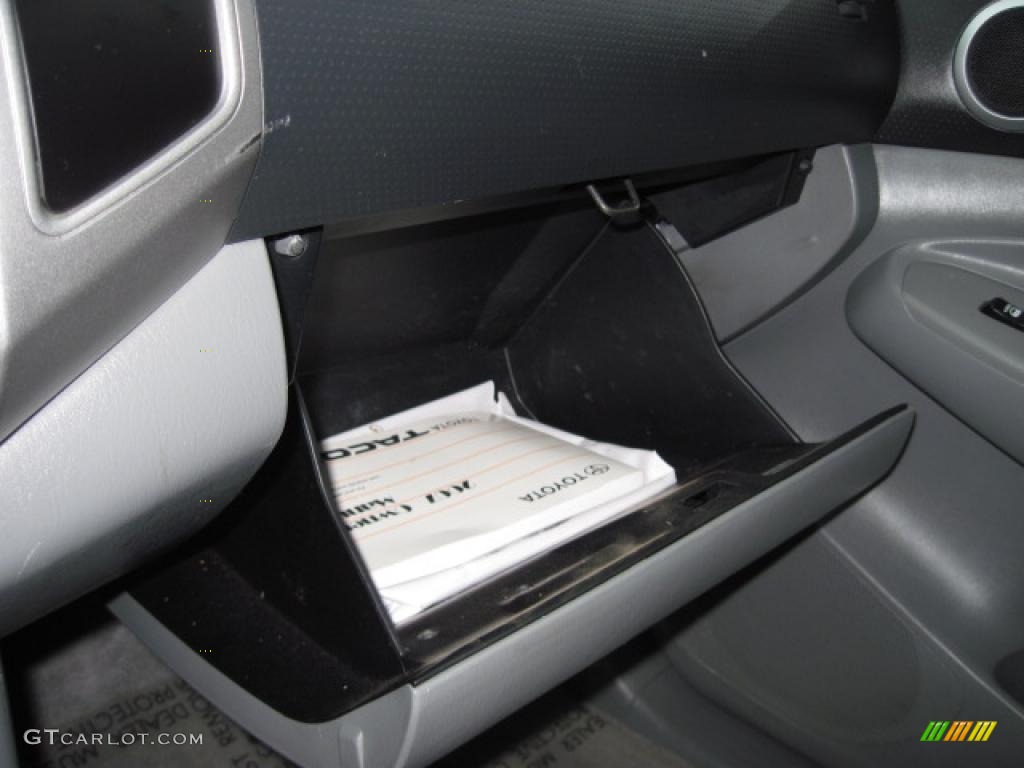 2007 Tacoma V6 TRD Sport Double Cab 4x4 - Silver Streak Mica / Graphite Gray photo #20