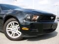 2010 Black Ford Mustang V6 Convertible  photo #2