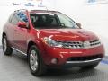 2006 Sunset Red Pearl Metallic Nissan Murano SL AWD  photo #1