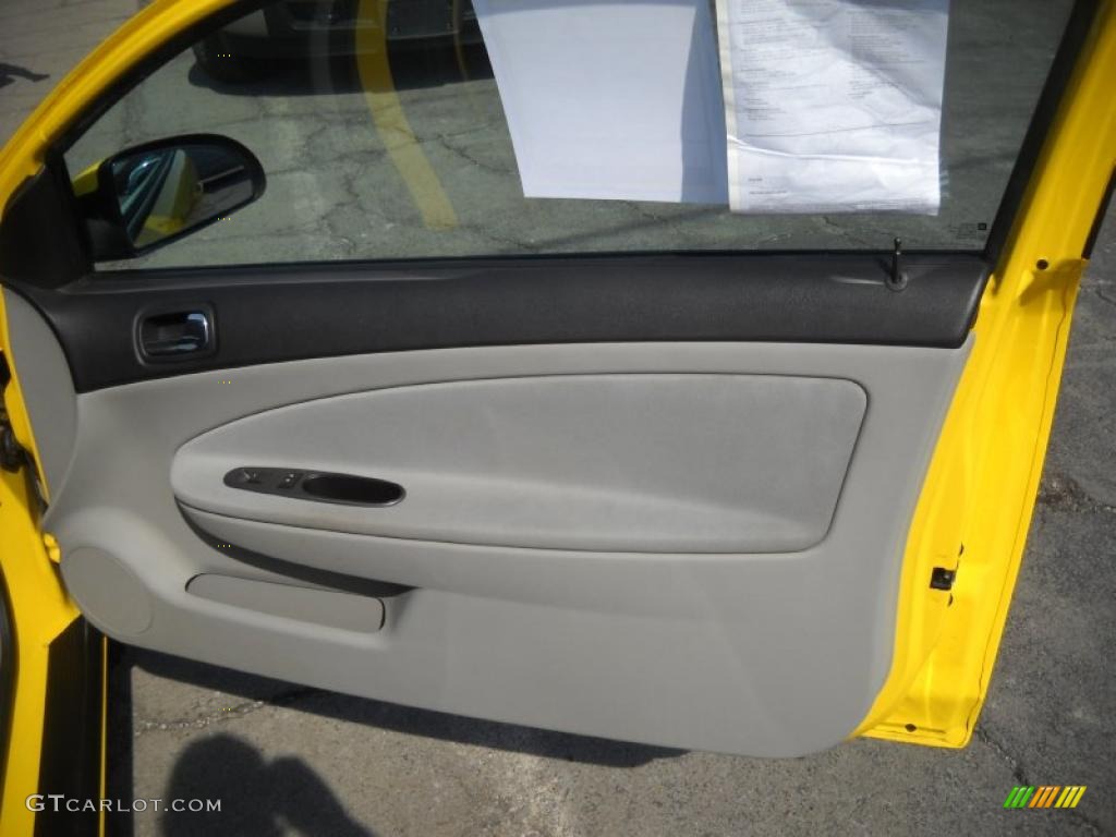 2007 Cobalt LT Coupe - Rally Yellow / Gray photo #20