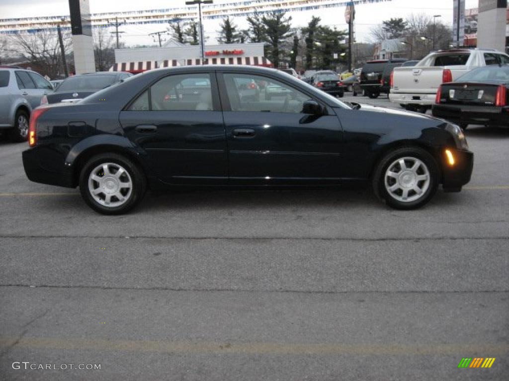 2003 CTS Sedan - Blue Onyx / Light Gray/Ebony photo #9