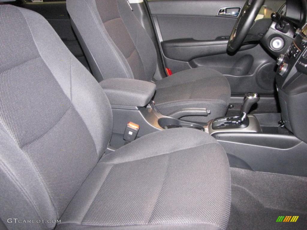 2009 Elantra Touring - Carbon Gray / Black photo #11