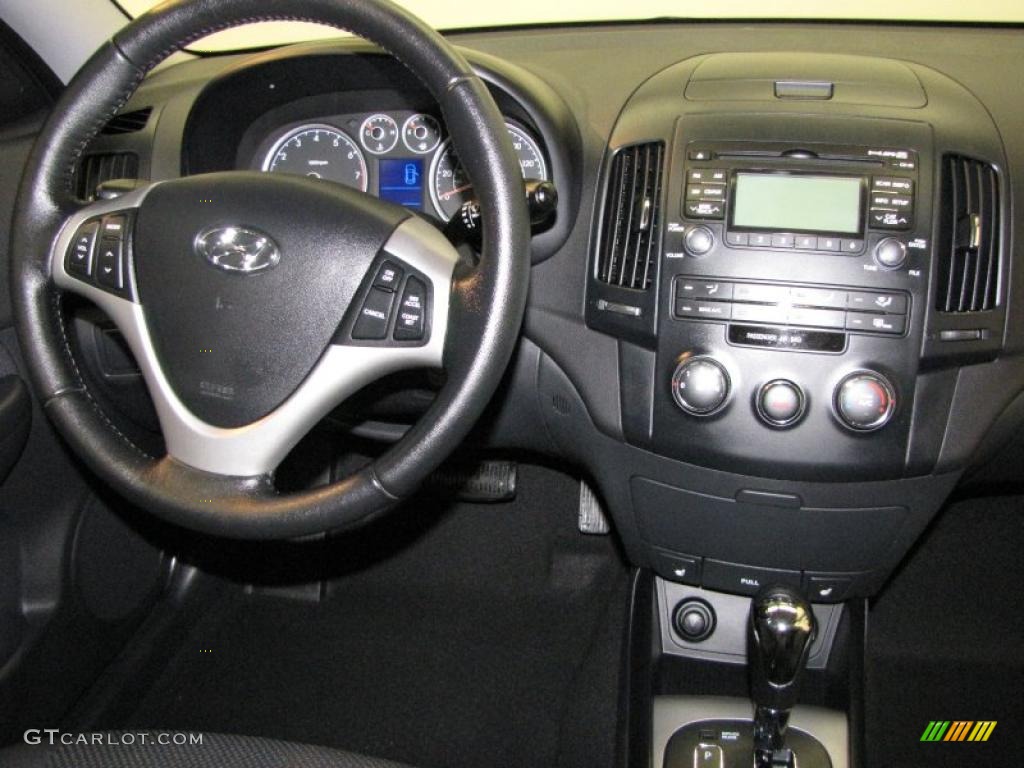 2009 Elantra Touring - Carbon Gray / Black photo #19