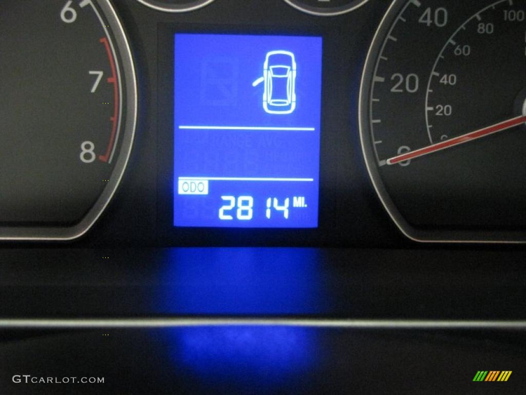 2009 Elantra Touring - Carbon Gray / Black photo #20