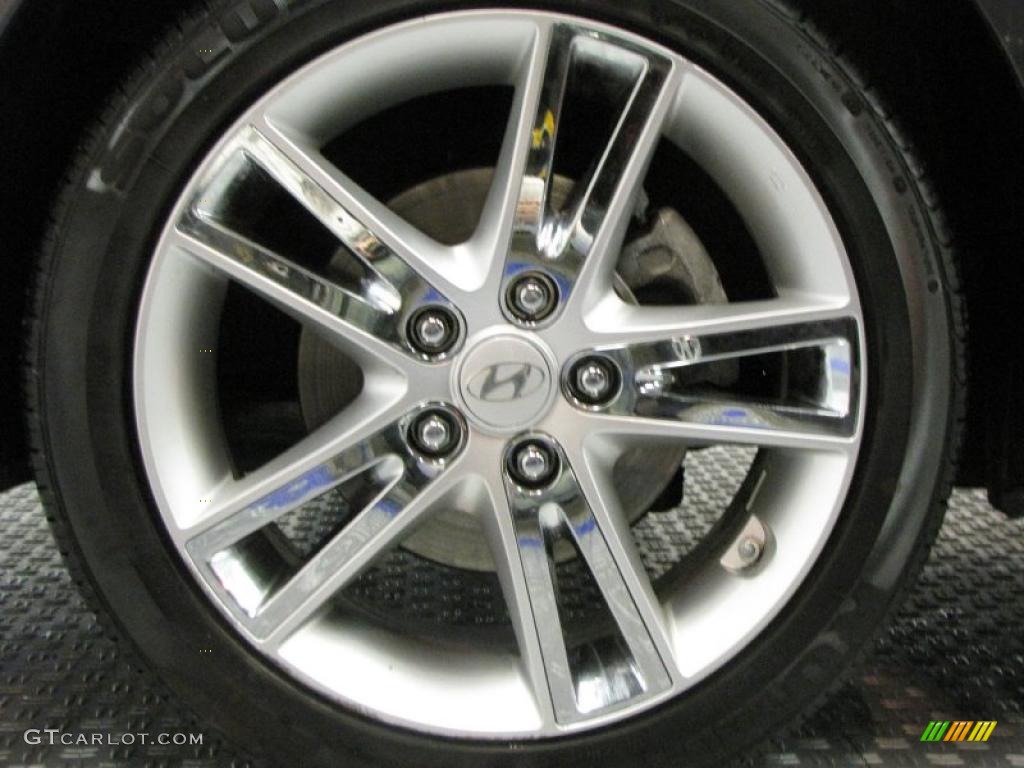 2009 Elantra Touring - Carbon Gray / Black photo #22