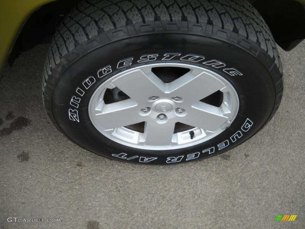 2007 Wrangler Unlimited Sahara 4x4 - Rescue Green Metallic / Dark Slate Gray/Medium Slate Gray photo #19