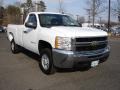 2008 Summit White Chevrolet Silverado 2500HD Work Truck Regular Cab  photo #3