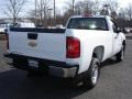 2008 Summit White Chevrolet Silverado 2500HD Work Truck Regular Cab  photo #4