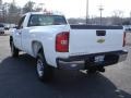 2008 Summit White Chevrolet Silverado 2500HD Work Truck Regular Cab  photo #6