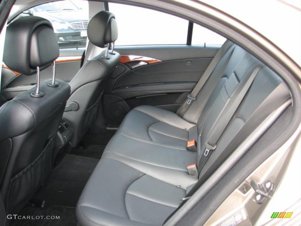 2008 E 350 4Matic Sedan - Indium Grey Metallic / Black photo #6