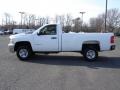 2008 Summit White Chevrolet Silverado 2500HD Work Truck Regular Cab  photo #9