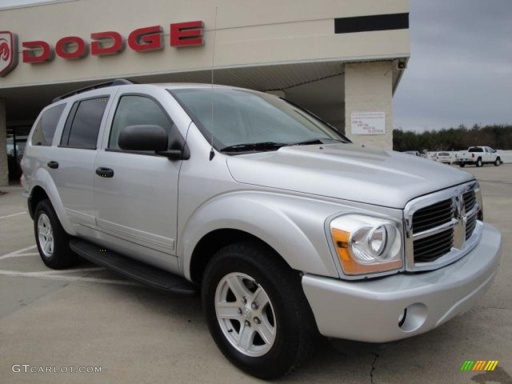 2005 Durango SLT 4x4 - Bright Silver Metallic / Medium Slate Gray photo #1