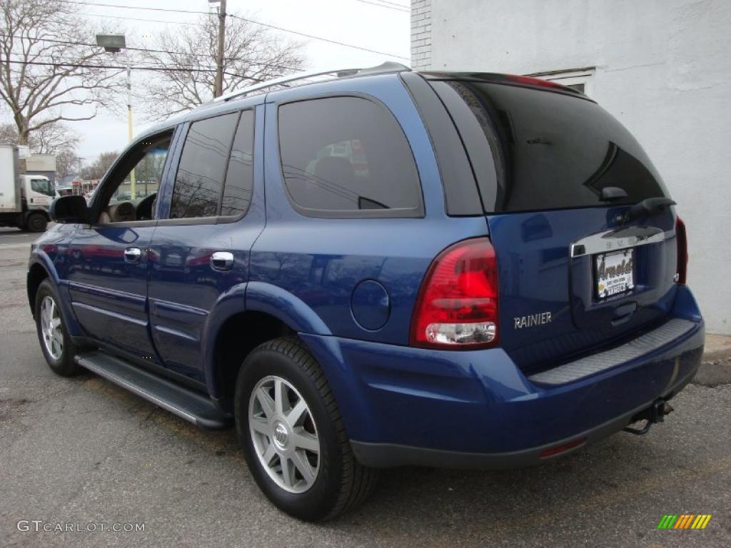2006 Rainier CXL AWD - Deep Sapphire Blue Metallic / Cashmere photo #4