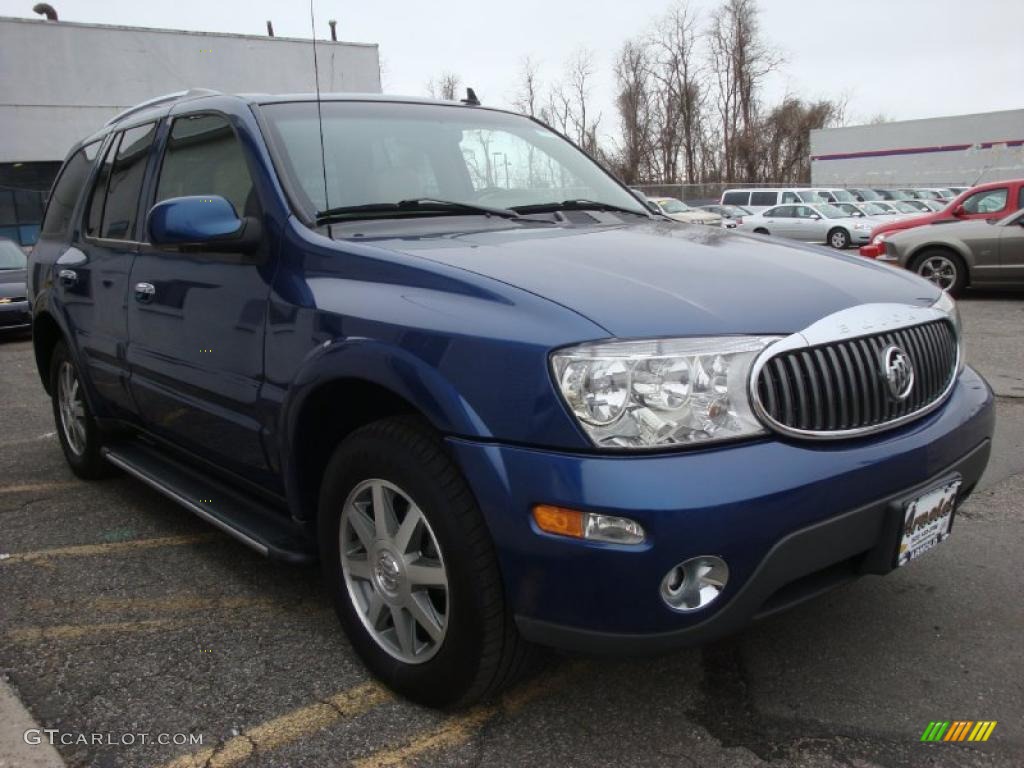 2006 Rainier CXL AWD - Deep Sapphire Blue Metallic / Cashmere photo #7
