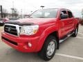 2007 Radiant Red Toyota Tacoma V6 TRD Double Cab 4x4  photo #7