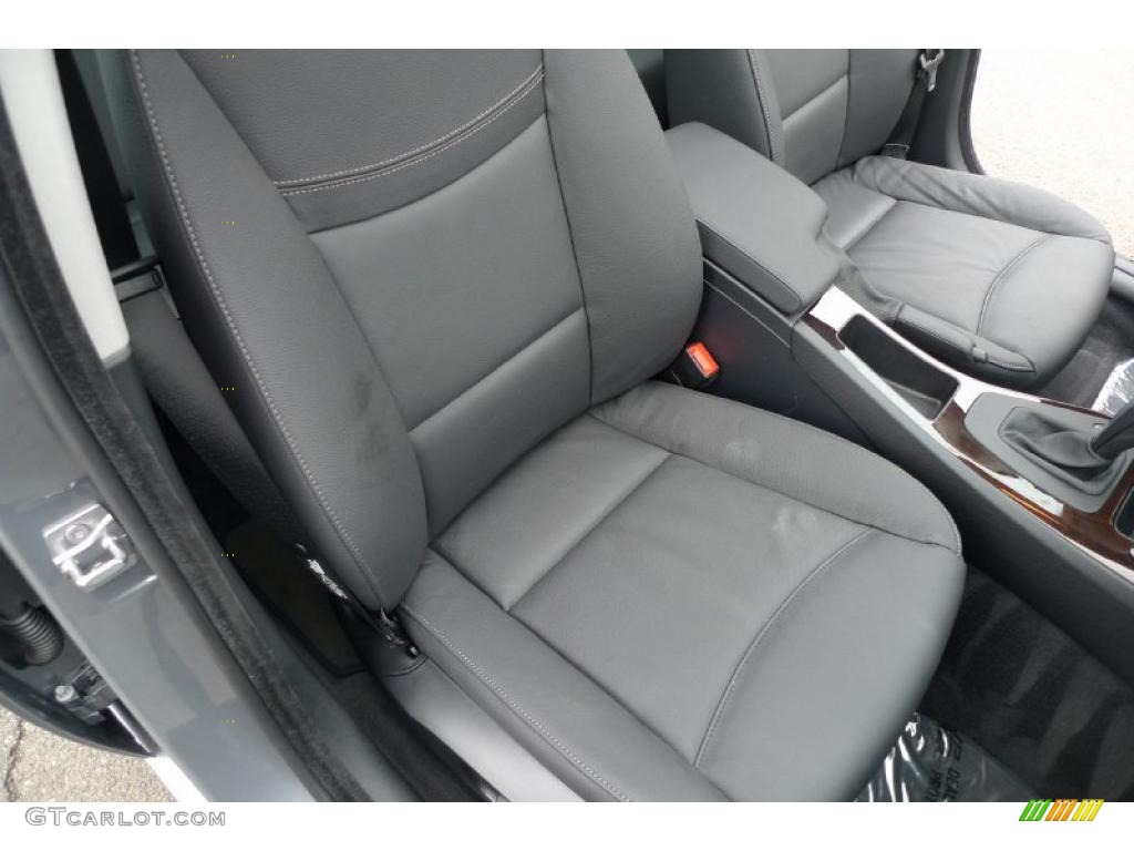 2010 3 Series 328i xDrive Sedan - Space Gray Metallic / Black photo #33