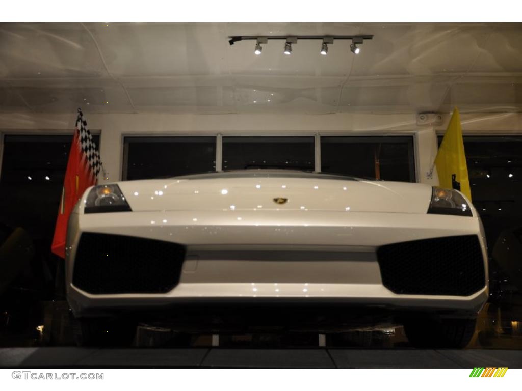 2007 Gallardo Spyder - Balloon White / Nero Perseus photo #12