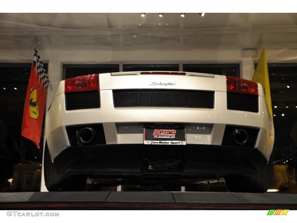 2007 Gallardo Spyder - Balloon White / Nero Perseus photo #21